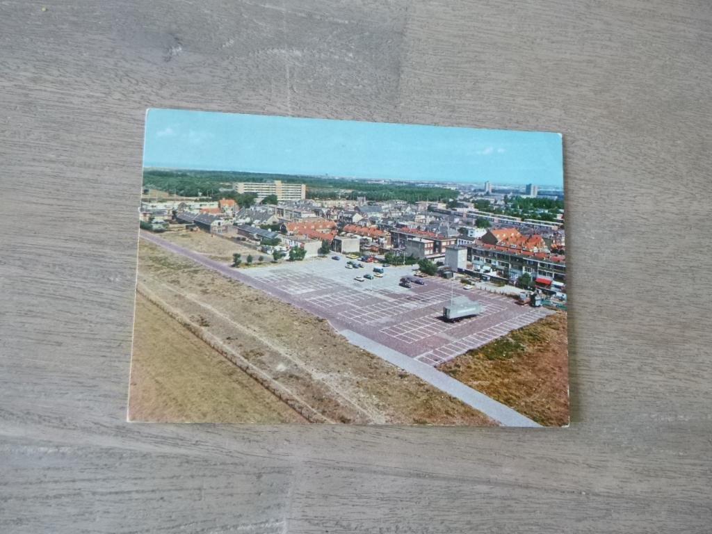 Hoek van Holland, panorama/luchtfoto, Verzenden, 1980 tot heden, Gelopen, Zuid-Holland