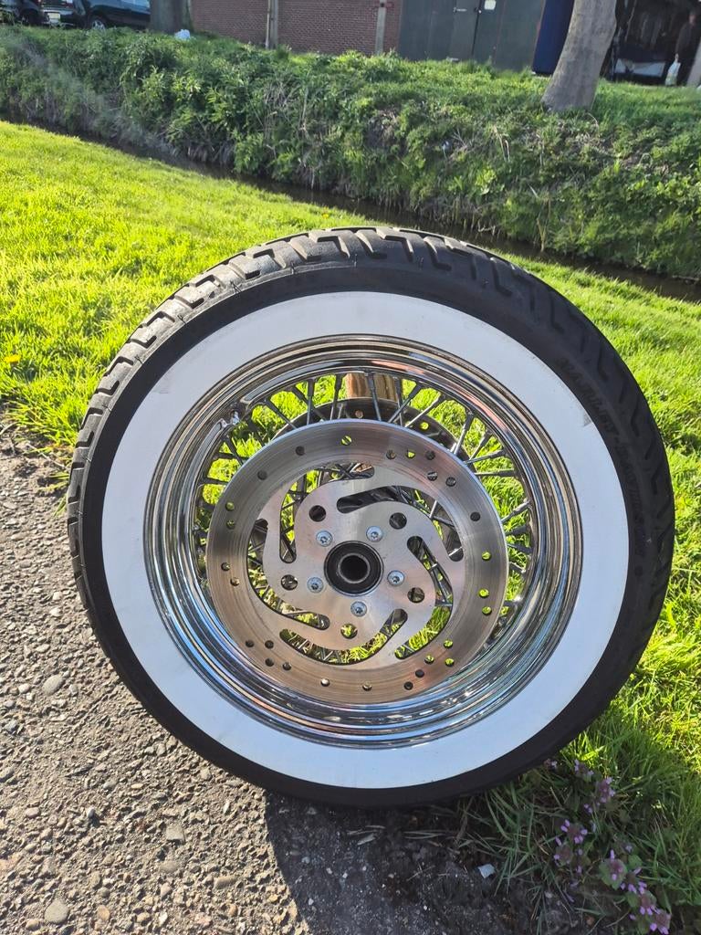 Velg Harley-Davidson Road King 2003 met 2 remschijven, Motoren, Onderdelen | Harley-Davidson, Ophalen