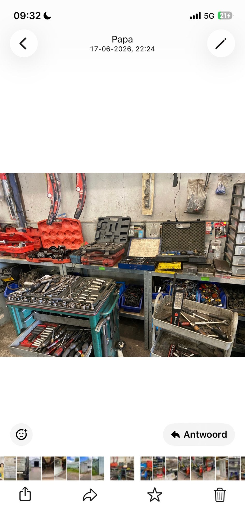 Grote partij garage- en werkplaatsgereedschap, Auto diversen, Autogereedschap, Ophalen, Gebruikt