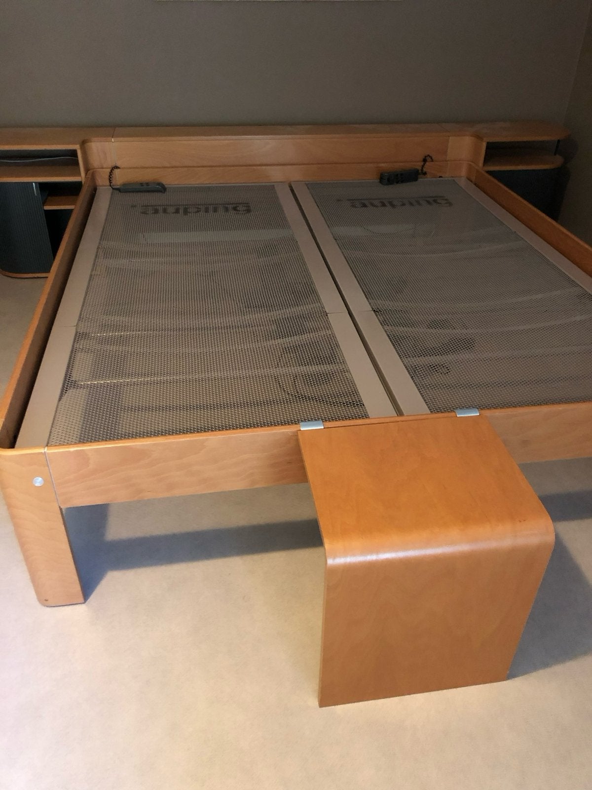 Bedombouw Auping auronde 180x200x48, Ophalen, Tweepersoons, Zo goed als nieuw, 180 cm