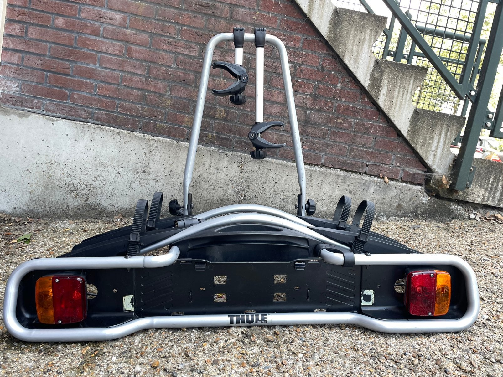 Thule Euroway 945 fietsendrager, Ophalen, 2 fietsen, Gebruikt, Trekhaakdrager