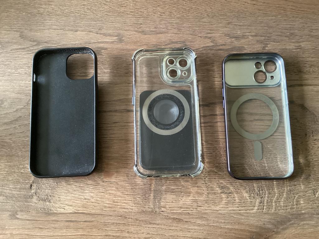 Drie hoesjes iphone 15, Ophalen of Verzenden, Nieuw