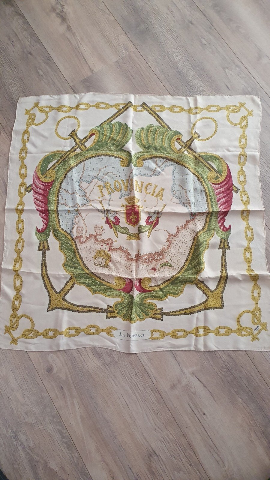 Hermès shawl, Maat 46/48 (XL) of groter, Ophalen of Verzenden, Hermès, Sjaal