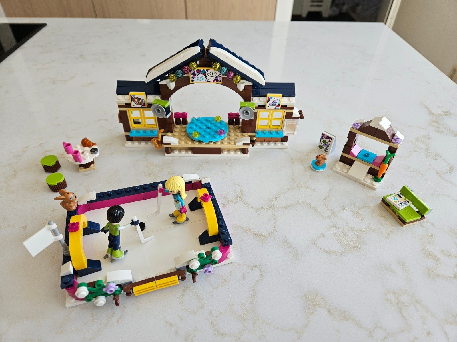 Lego Friends Snow Resort Schaatsbaan, Lego, Friends, Zo goed als nieuw, Complete set