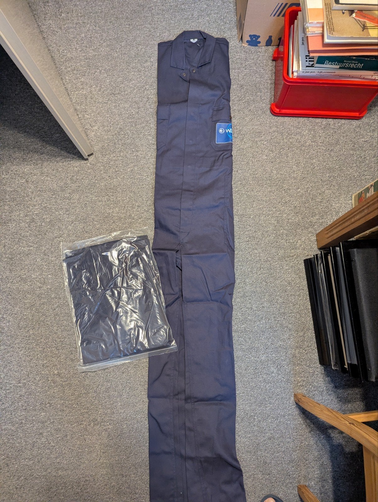 werkkleding 2x overal maat 62 gratis, Ophalen of Verzenden, Nieuw, Overall