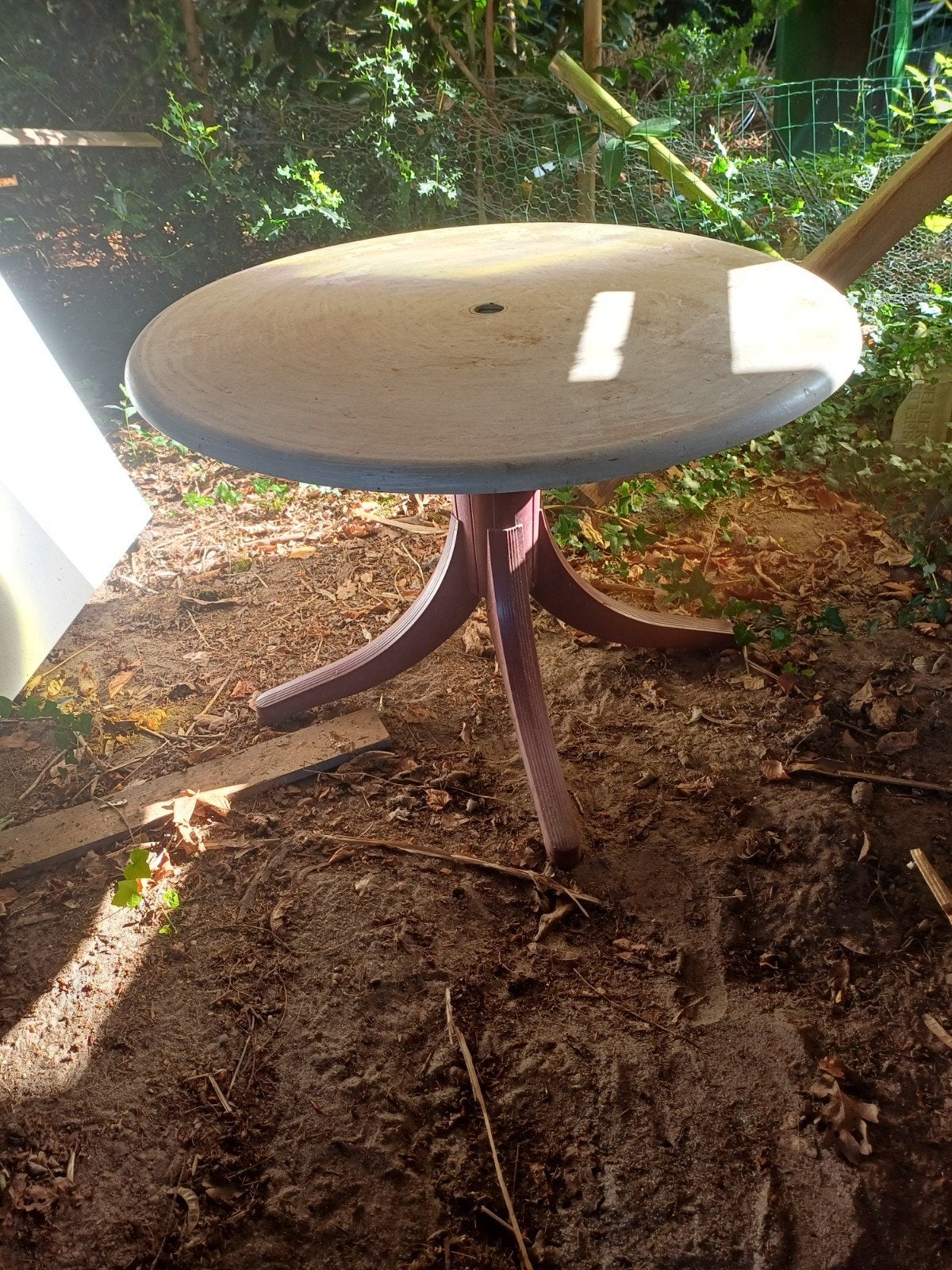 Ronde tafel, Huis en Inrichting, Tafels | Eettafels, Ophalen, Gebruikt