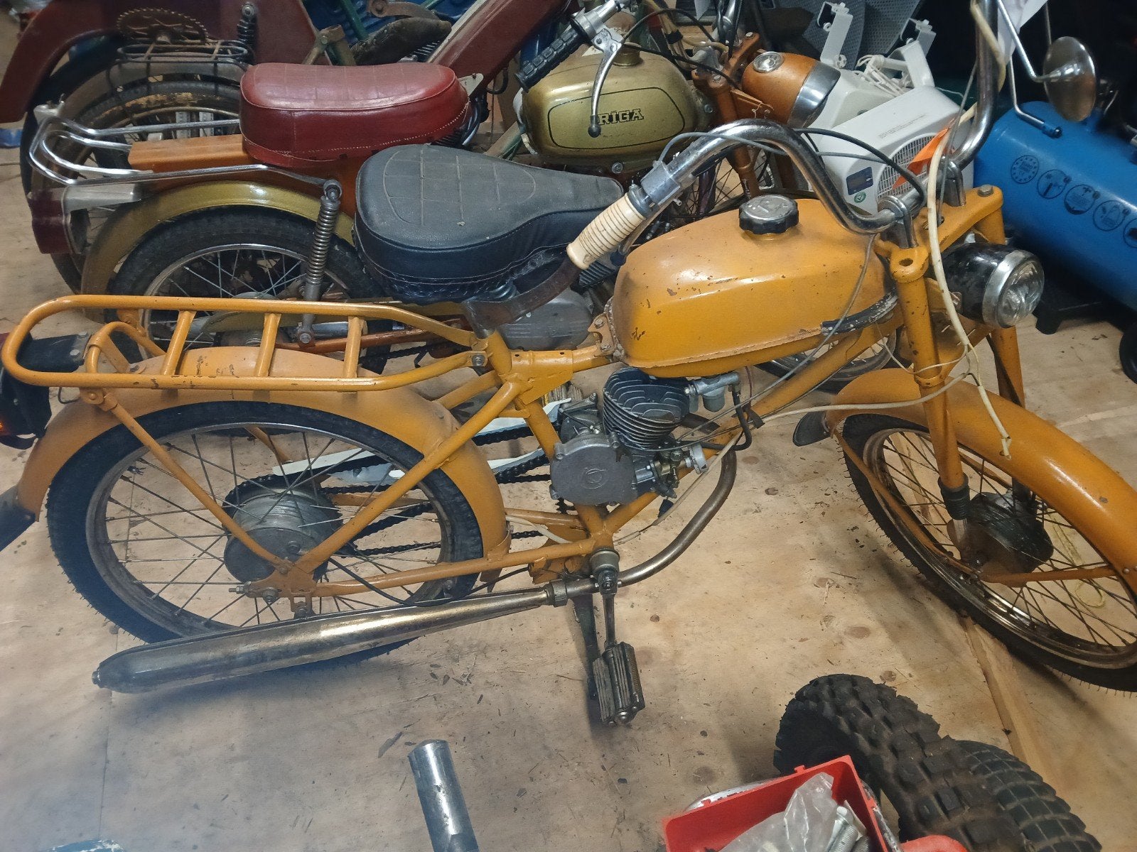 Riga Oldtimer Bromfiets   inruil mogelijk, Fietsen en Brommers, Brommers | Oldtimers, Overige merken, Ophalen