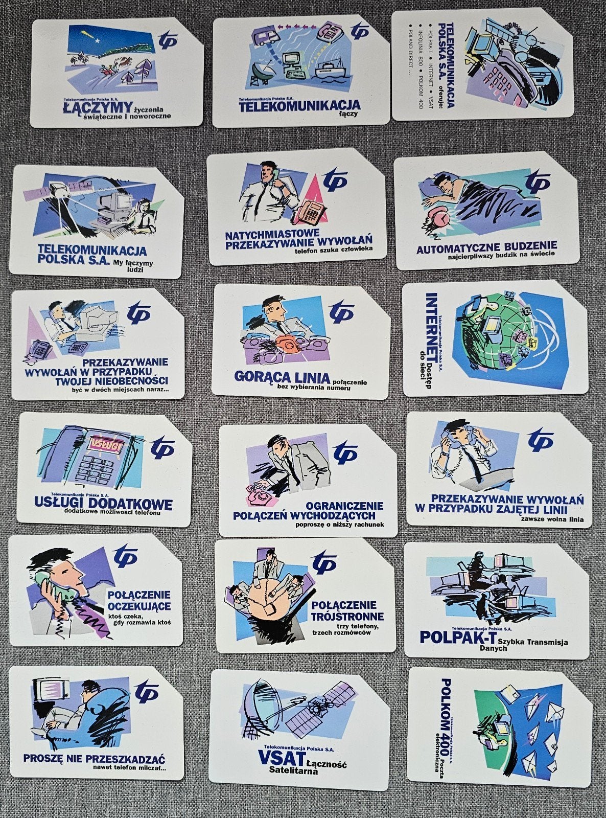18 Poolse Telefoonkaarten, Verzamelen, Telefoonkaarten, Ophalen of Verzenden