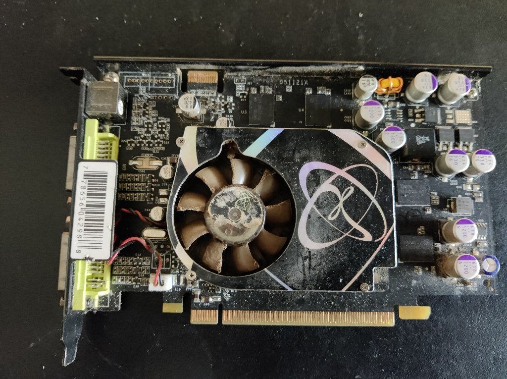 XFX GeForce 7600GT 256MB DDR3 PCI-E [K498] 5-6, Gebruikt, Ophalen of Verzenden, GDDR5, Nvidia