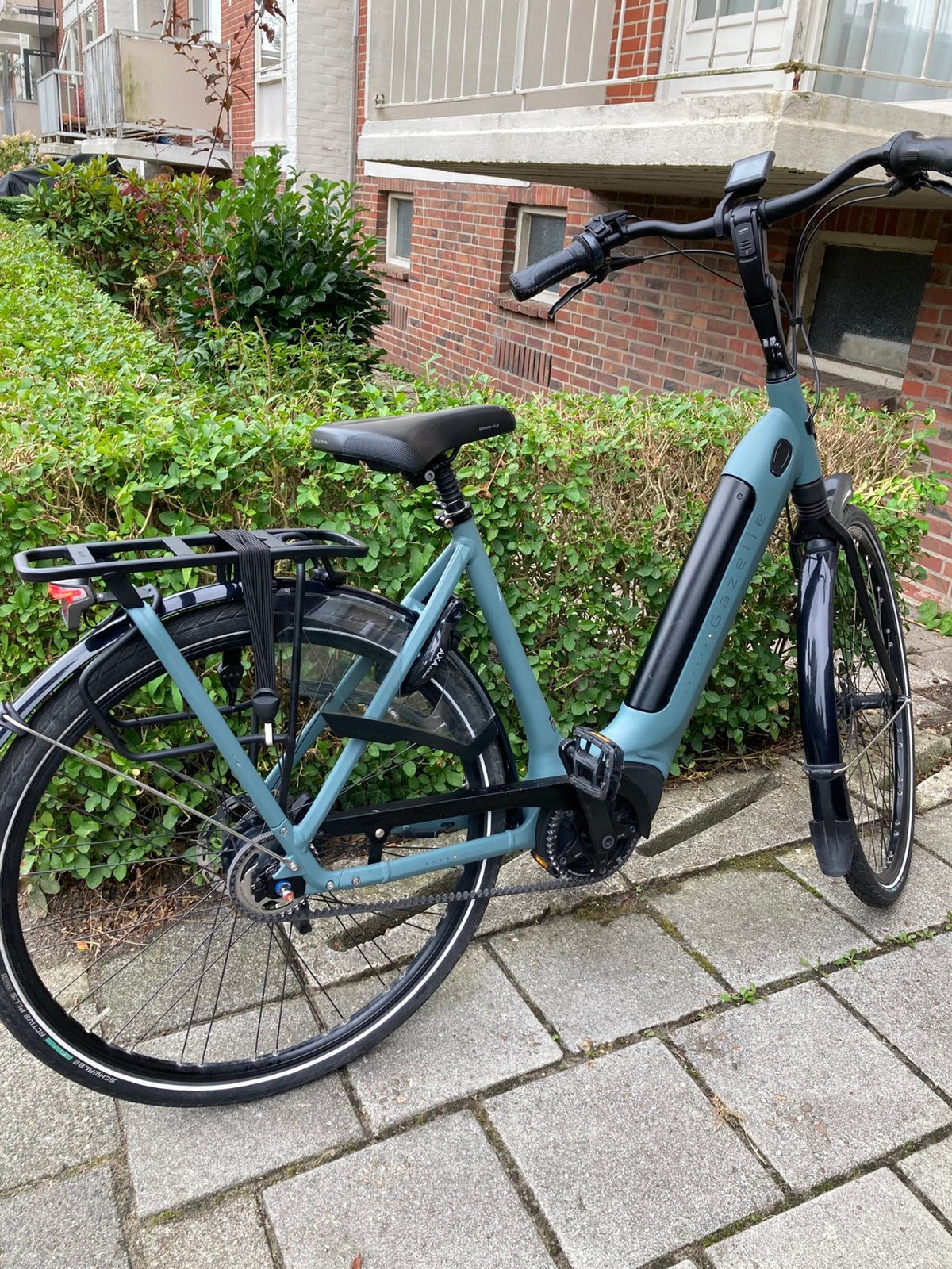 Gazelle Grenoble C5, Ophalen, Zo goed als nieuw, 51 tot 55 cm, 50 km per accu of meer