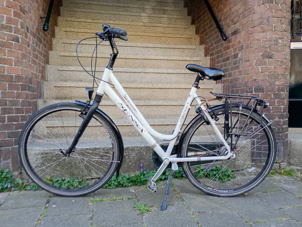 Sensa damesfiets, Gebruikt, Velgrem, Versnellingen, 56 cm of meer