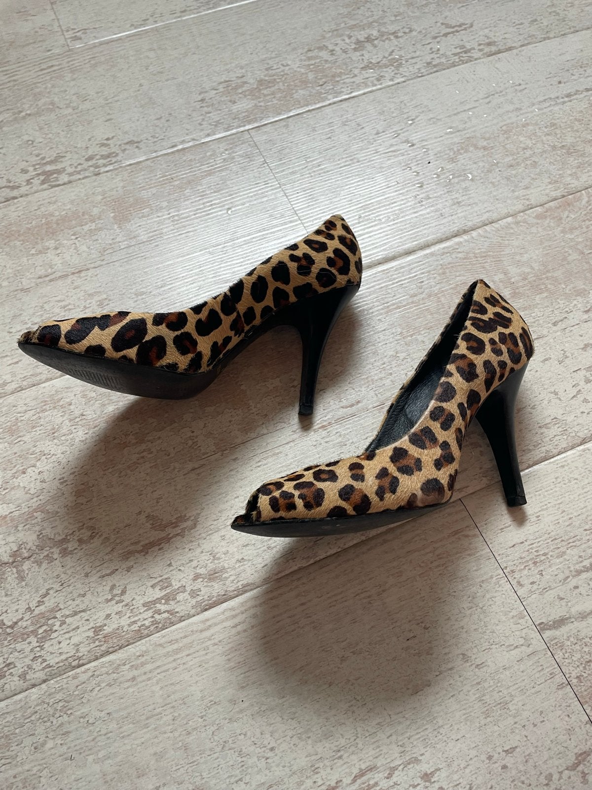 Le Ballon Leren Peep Toe Hakken - Maat 36, Pumps, Overige kleuren, Ophalen of Verzenden, Gedragen
