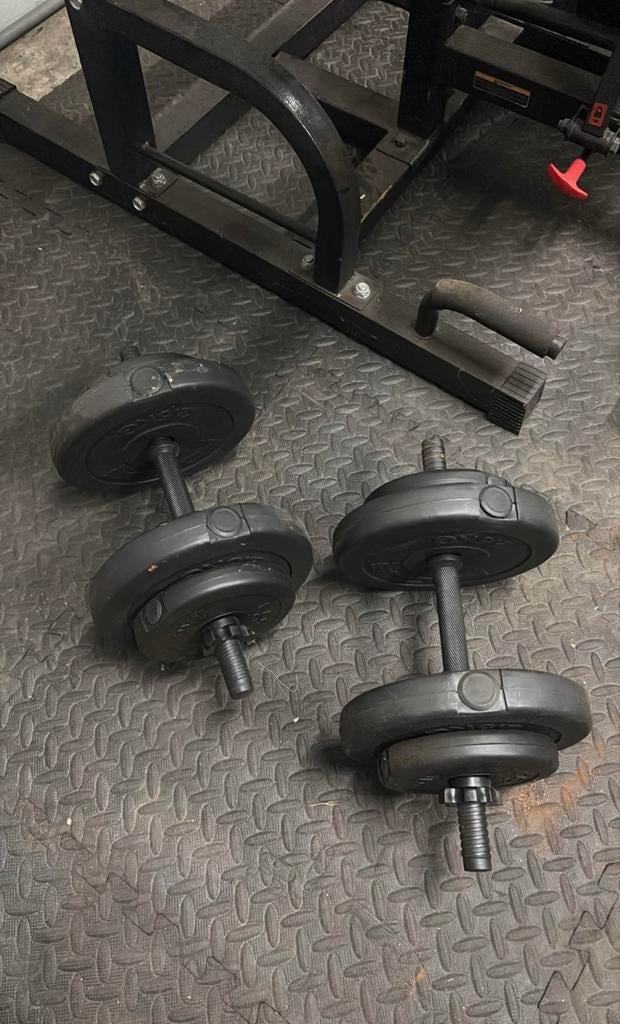 Verstelbare Halterset - Ideaal voor Thuisgym, Ophalen, Gebruikt, Armen, Halterset