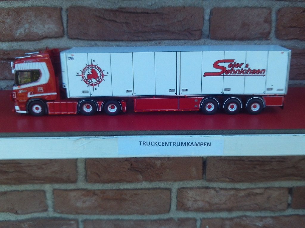 WSI  Scania  R  Highline  van  Sejer  &  Sonnichsen.., Ophalen of Verzenden, Nieuw, Bus of Vrachtwagen, Wsi