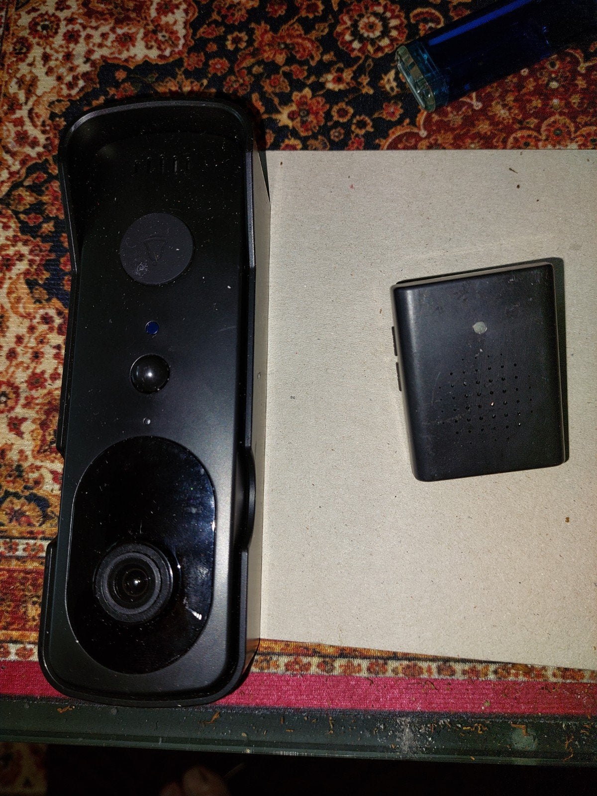 Deurbel met camera en bewegingssensor, Huis en Inrichting, Ophalen, Ingebouwde camera, Gebruikt, Draadloos