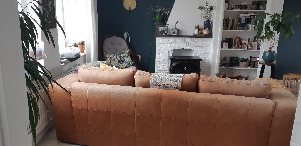 Bank, Ophalen, Gebruikt, 75 tot 100 cm, Rechte bank