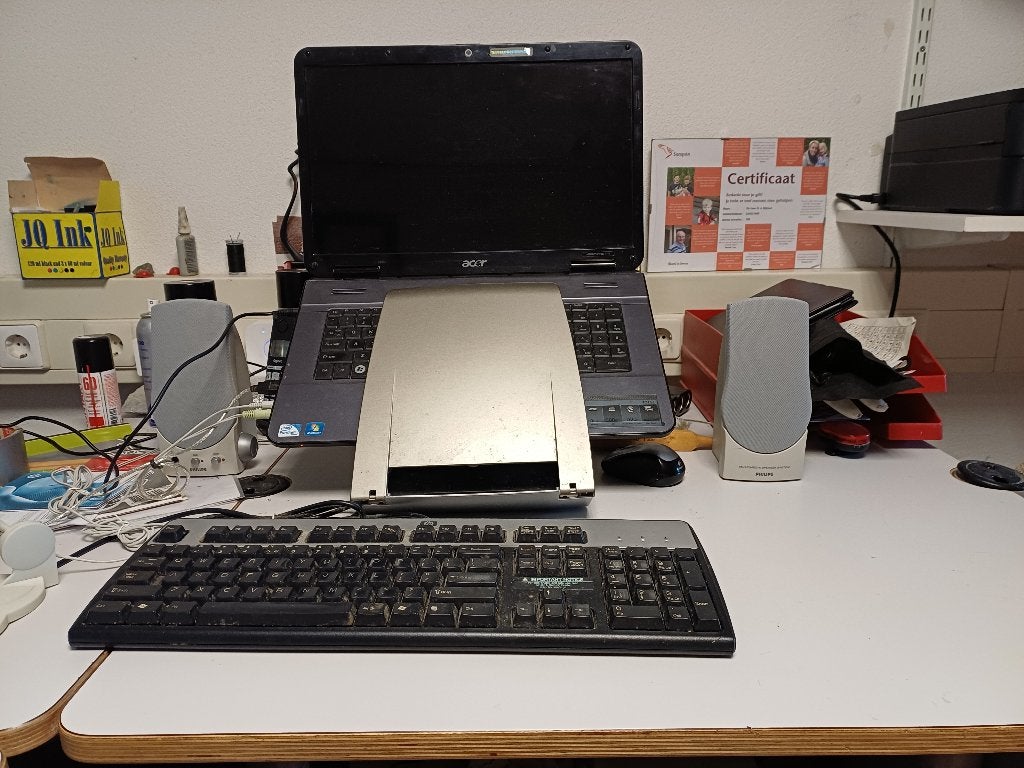 Acer laptop, Computers en Software, Windows Laptops, Ophalen, Gebruikt, HDD, 2 tot 3 Ghz