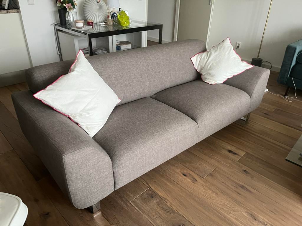 DFS 3-zitsbank Revive stof, Huis en Inrichting, Driepersoons, 75 tot 100 cm, Ophalen of Verzenden, Zo goed als nieuw