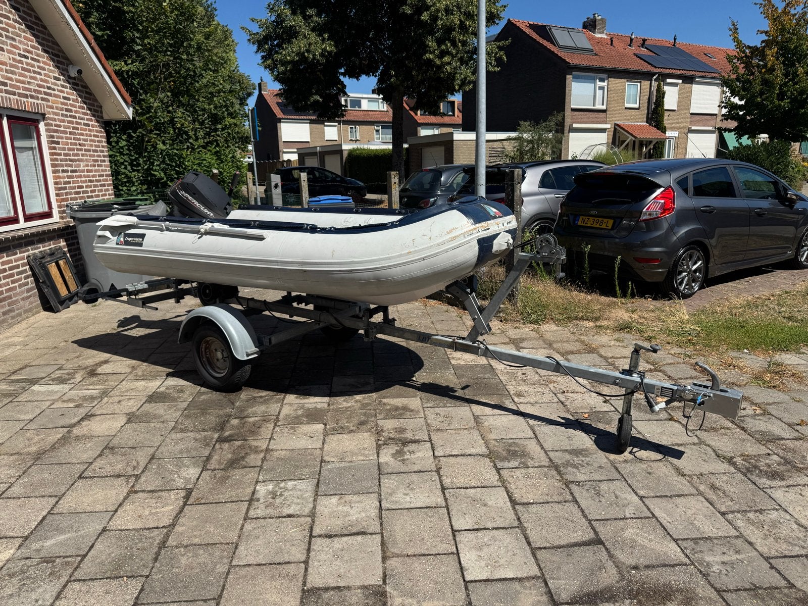 Dragon Marine MX-310/0 RIB met Mercury 8.0 buitenboordmotor, Ophalen, Polyester/glasvezel, Overige merken, Gebruikt