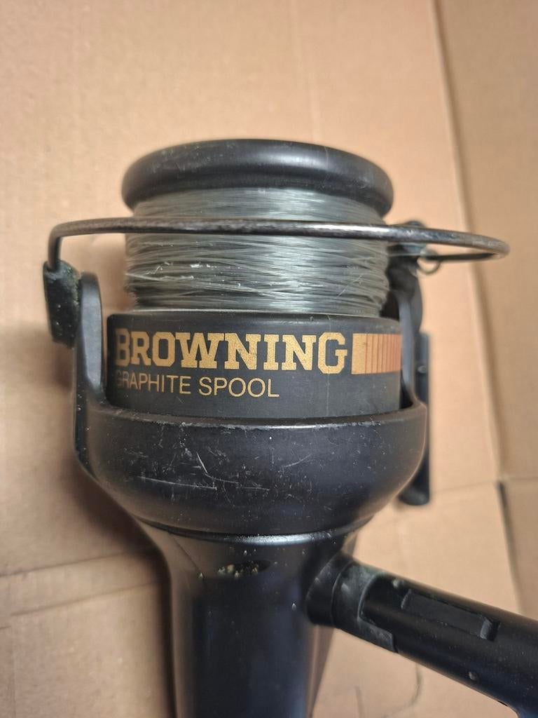Browning vismolen, Watersport en Boten, Ophalen of Verzenden, Gebruikt, Molen