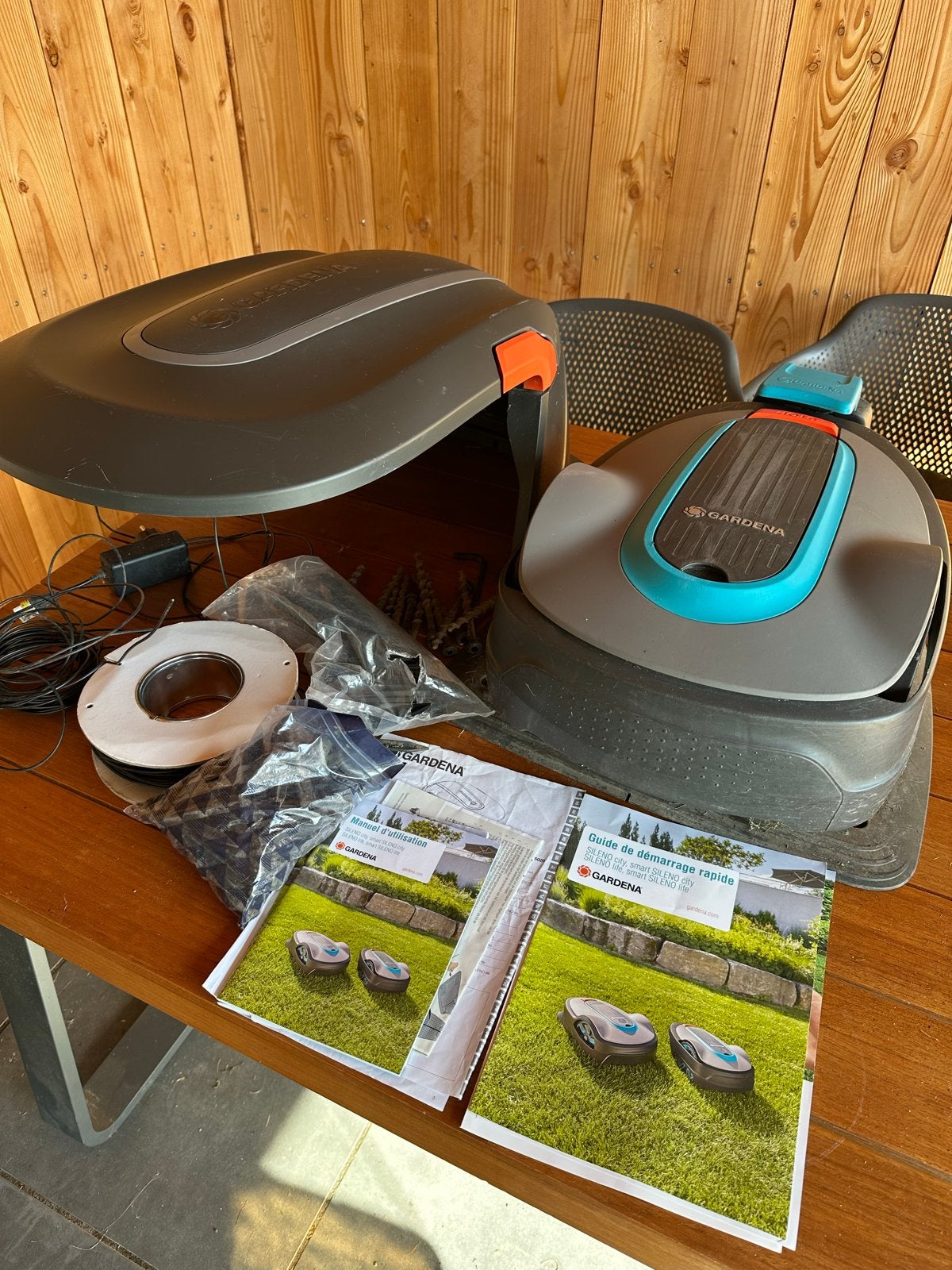 Gardena Robot Grasmaaier - Automatisch en Efficiënt, Tuin en Terras, Ophalen, Gebruikt, Minder dan 20 cm, Bestuurbaar via app