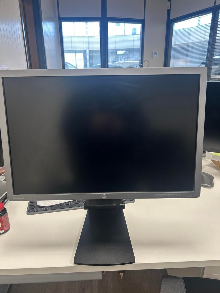 HP EliteDisplay E241i - 24 inch IPS Monitor, Computers en Software, Monitoren, Ophalen, Gebruikt, IPS, In hoogte verstelbaar