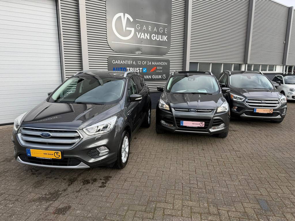 Ford Kuga 1.5 150PK EcoBoost 5 X OP VOORRAAD | DEALER ONDERH, 4 cilinders, 150 pk, Leder en Stof, Origineel Nederlands