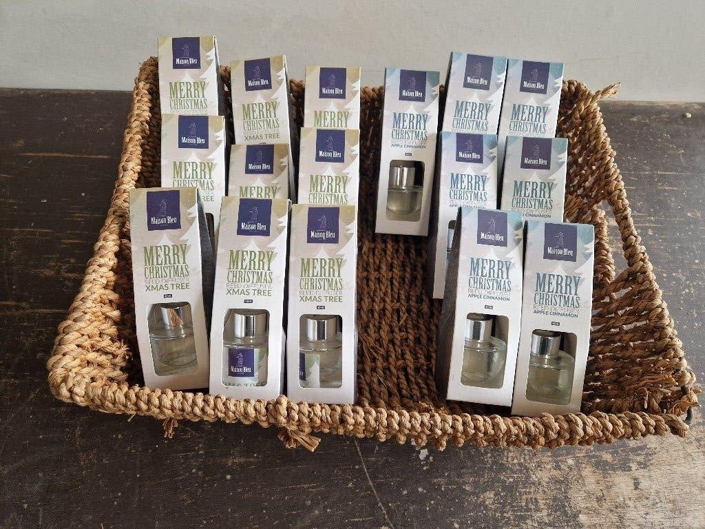 Maison bleu diffuser met geurstokjes 2 geuren 16 stuks, Ophalen of Verzenden, Nieuw, Overige materialen