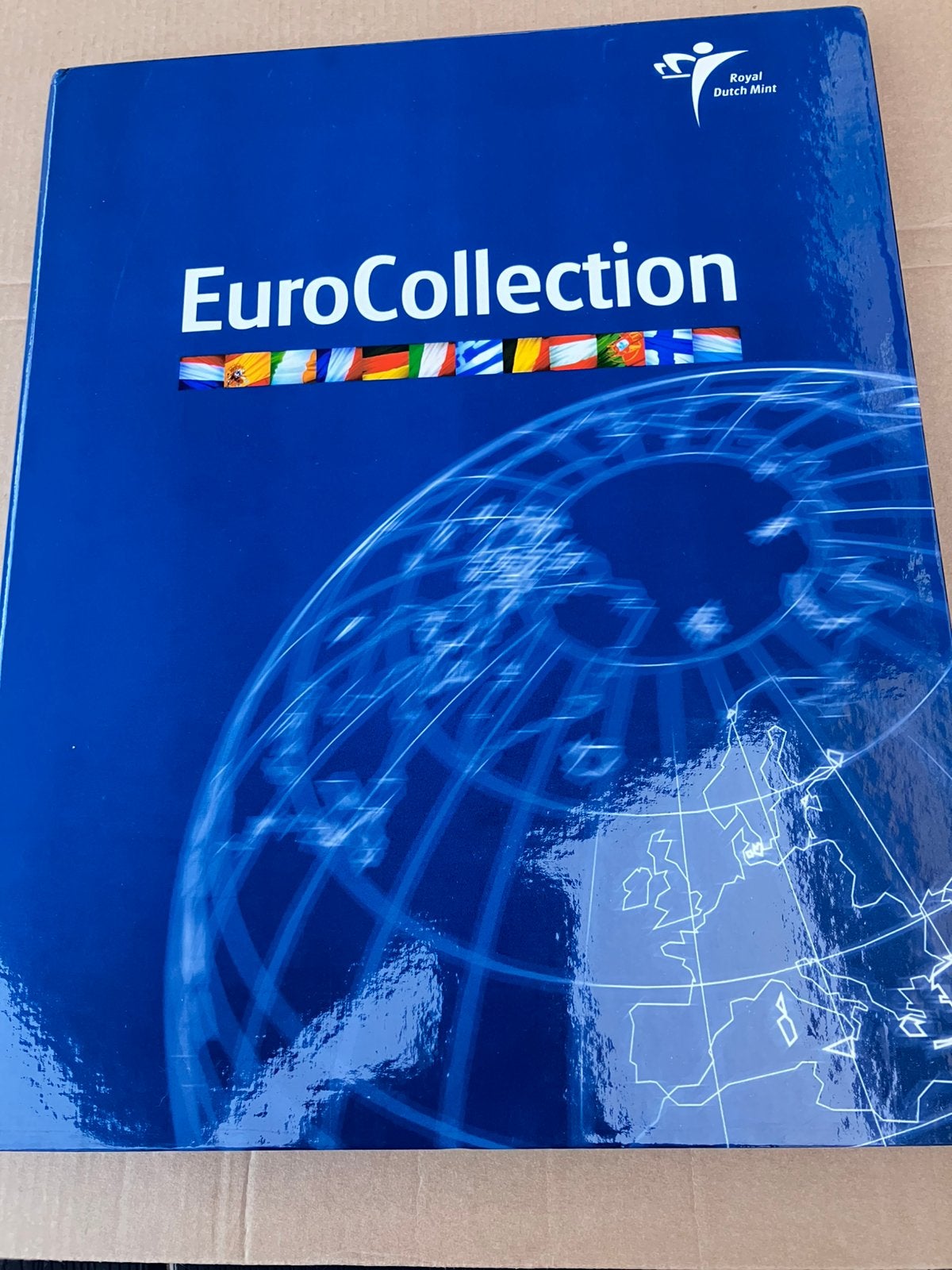 Euromunt map voor 12 landen, Postzegels en Munten, Munten | Nederland, Ophalen of Verzenden, Koningin Beatrix, Euro's