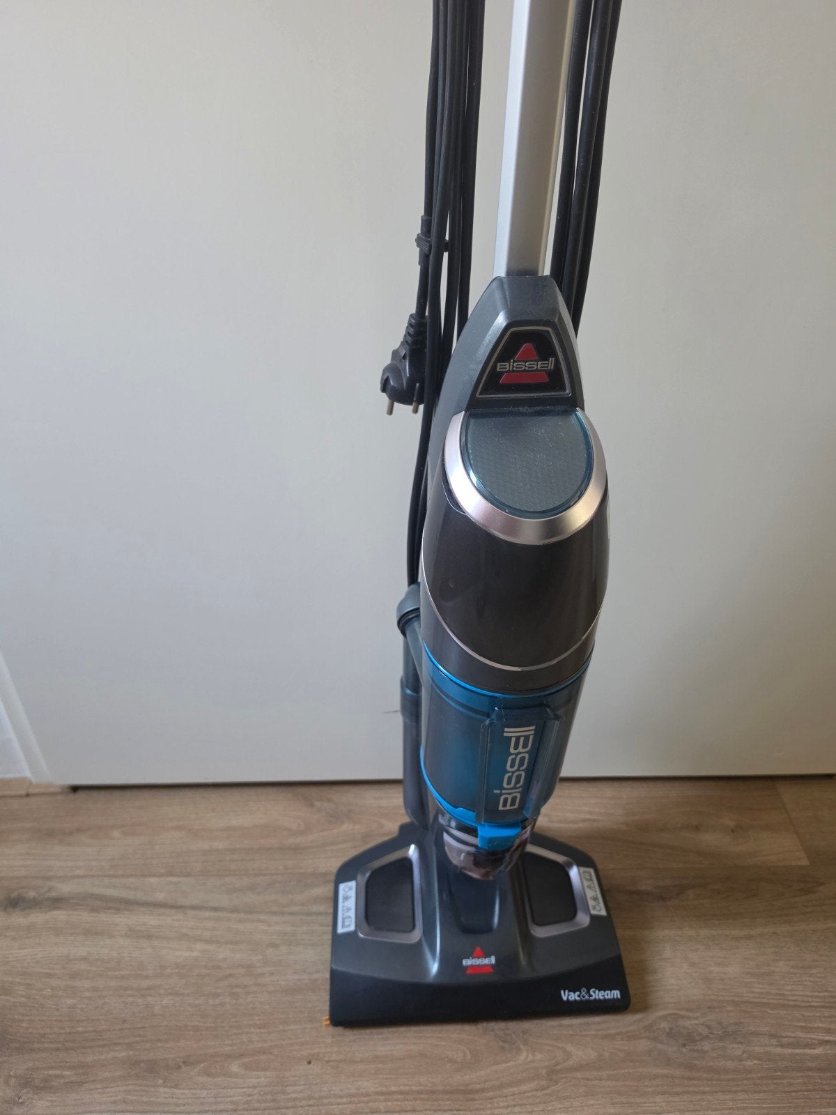 Bissell Vac & Steam 2-in-1 Stoomreiniger en Stofzuiger, Ophalen, Overige merken, Gebruikt, Geschikt voor harde vloeren