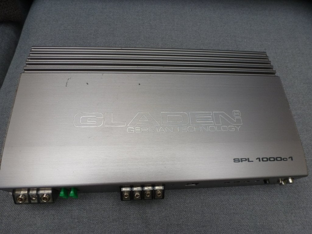 Gladen SPL1000c1 Versterker Monoblock, Ophalen, Gebruikt