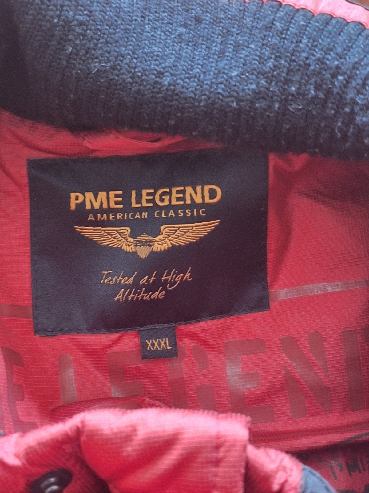PME Legend winterjas rood XXXL, Overige maten, Ophalen of Verzenden, Zo goed als nieuw, PME Legend