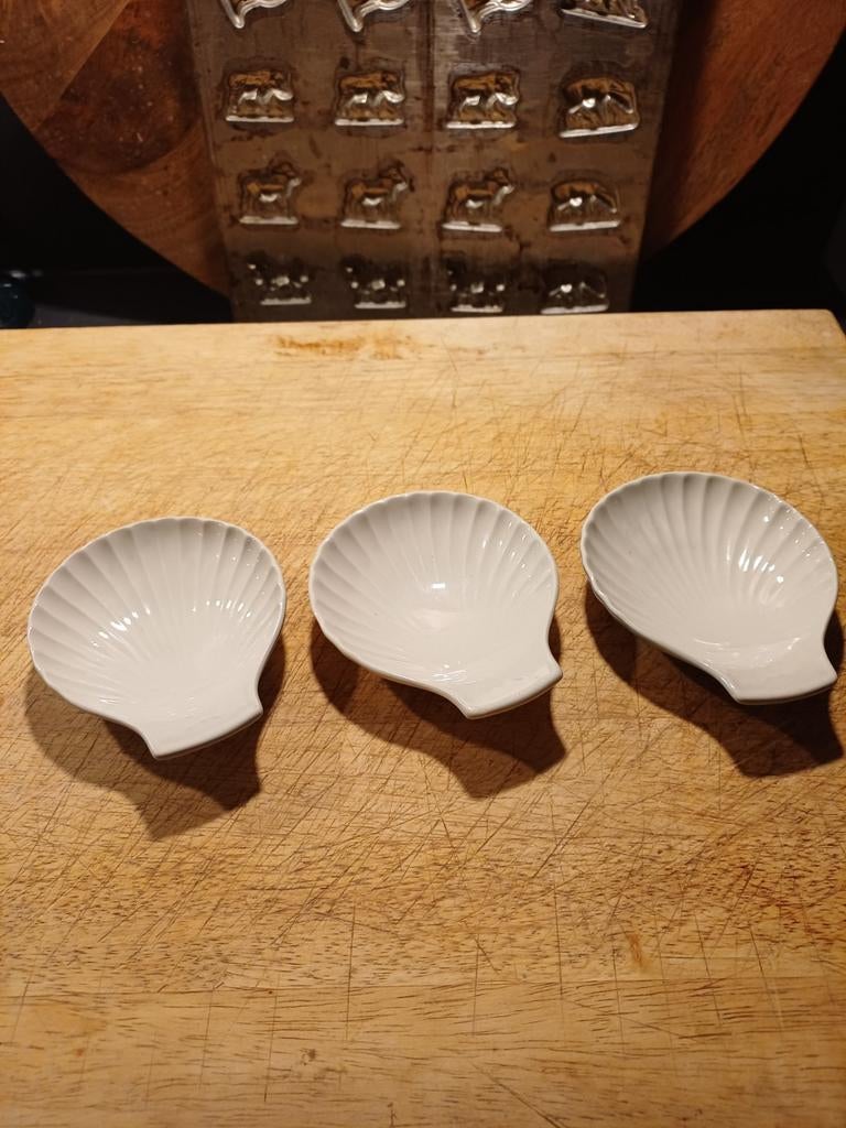 Mooie parafeu Schelpen van Sphinx pastel Regout stuksprijs, Verzenden