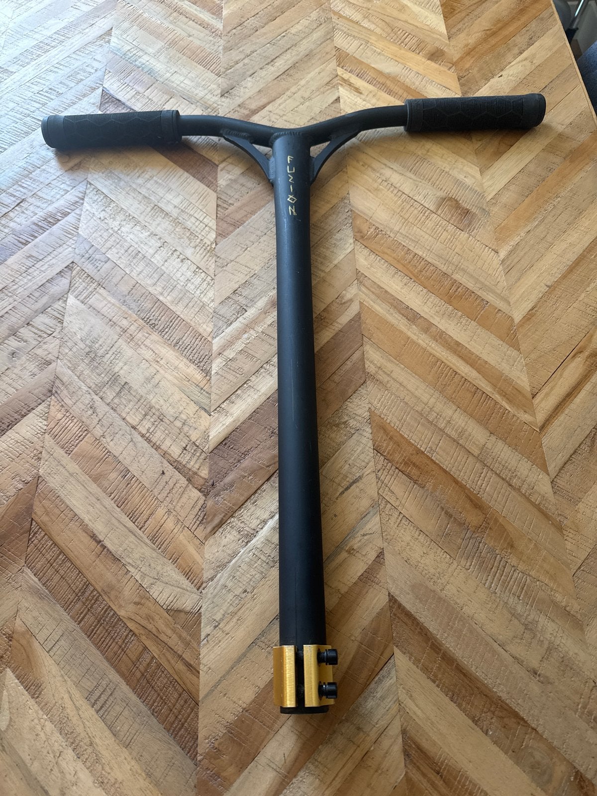 Fuzion stuntstep stuur/ bar met handvatten en klem, Fietsen en Brommers, Ophalen of Verzenden, Gebruikt, Gewone step