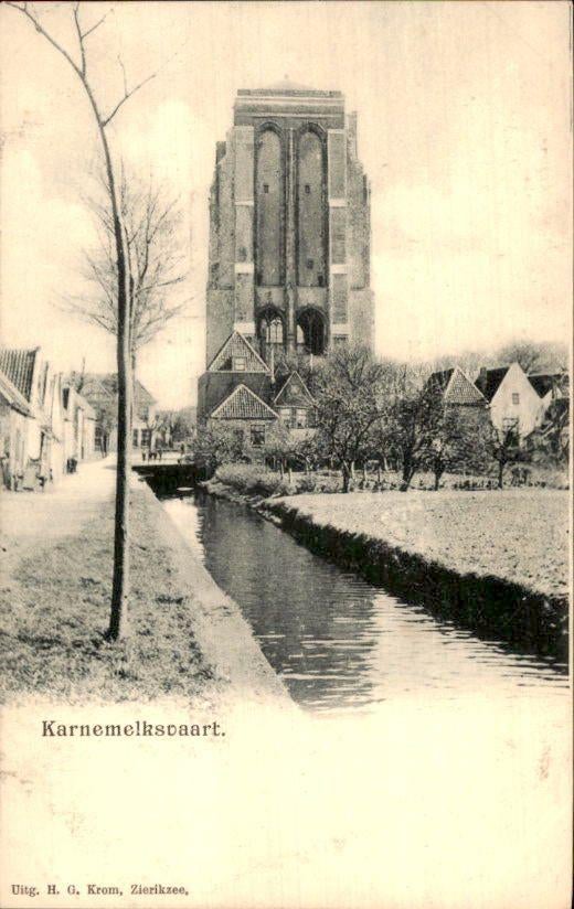 Zierikzee - Karnemelksvaart, Ophalen of Verzenden, Voor 1920, Ongelopen, Zeeland