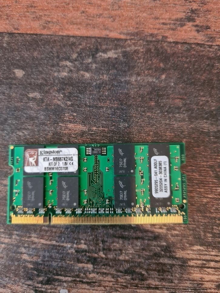 Kingston KTA-MB667K2/4G DDR2 RAM Geheugenmodule, Gebruikt, Server, Ophalen of Verzenden, DDR2