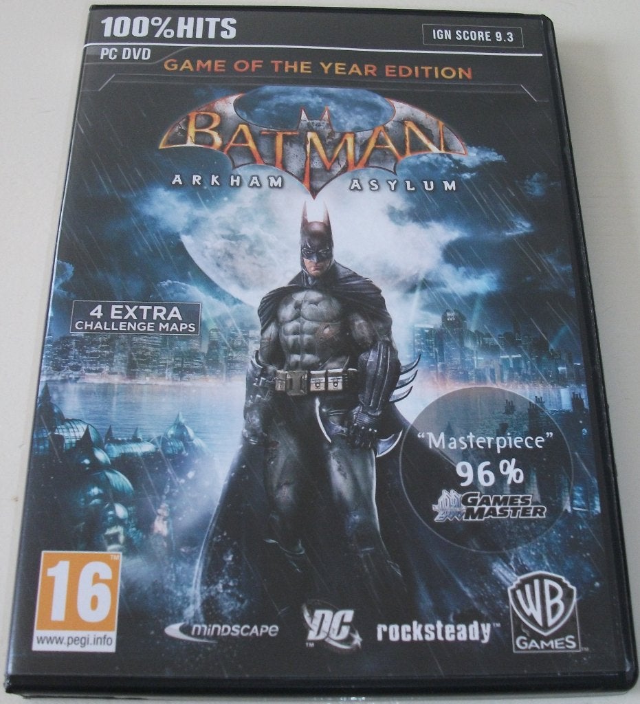 PC Game *** BATMAN *** Arkham Asylum, Avontuur en Actie, 1 speler, Ophalen of Verzenden, Zo goed als nieuw