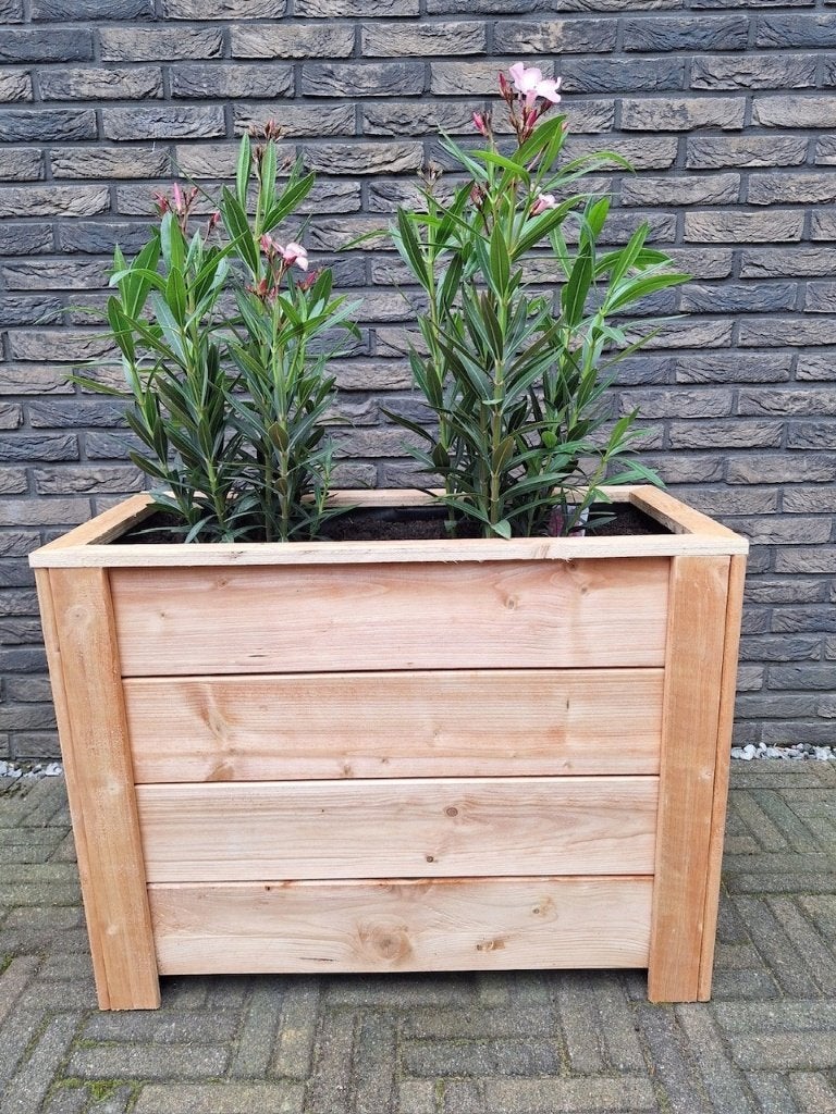Houten plantenbakken - Maatwerk mogelijk, Ebbenhout, Ophalen of Verzenden, Ebbenhout, 60 tot 100 cm