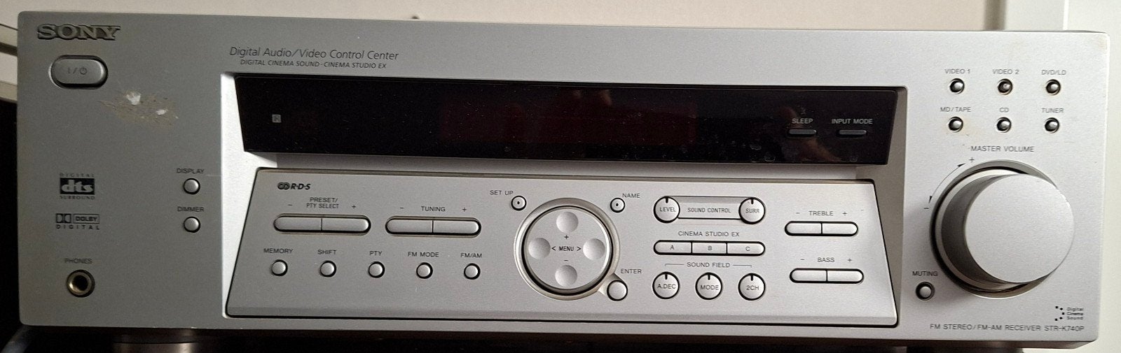 Sony Digital Audio/Video Control Center STR-K740P, Hobby en Vrije tijd, Elektronica-componenten, Ophalen of Verzenden, Gebruikt