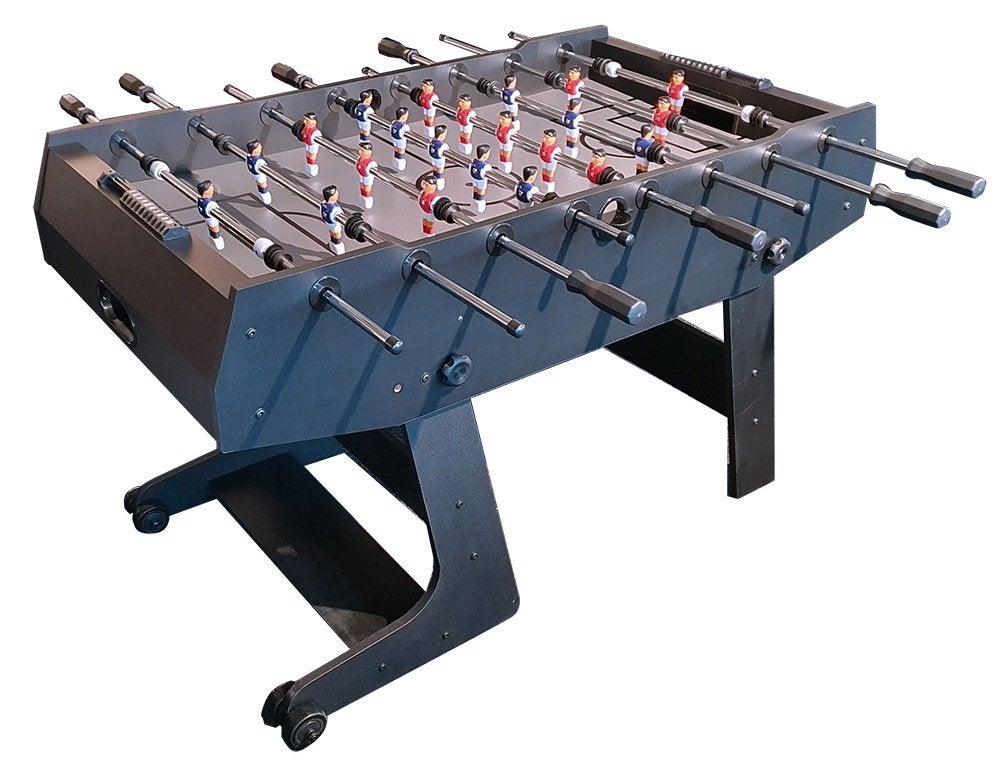 Voetbaltafel TopTable Kick Fold-Up Black, Ophalen of Verzenden