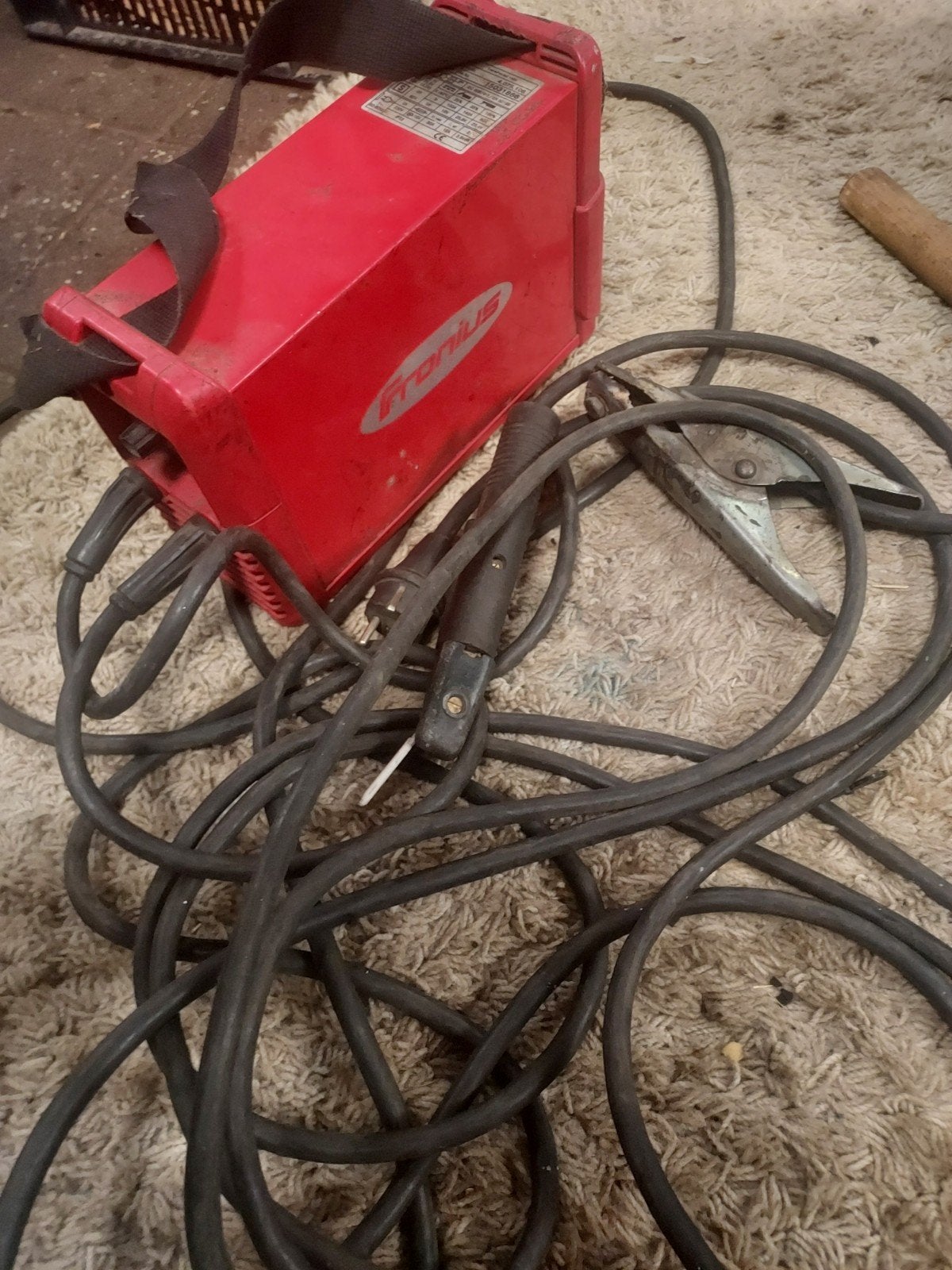 fronius transpocket 1500, Ophalen, 250 ampère of meer, Elektroden