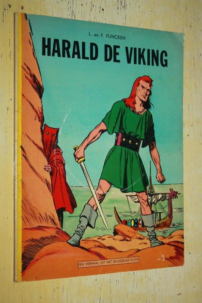 Harald de Viking Funcken 1958 Kuifje, Boeken, Eén stripboek, Ophalen of Verzenden, Gelezen