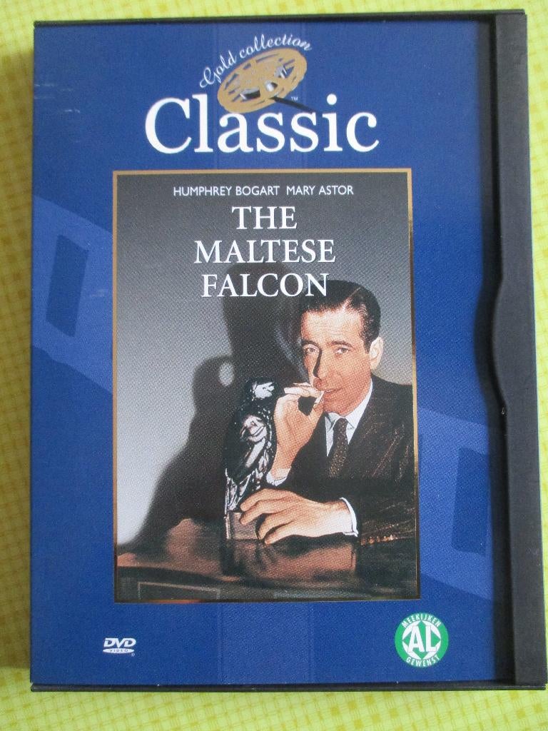 The Maltese falcon - DVD ( Humphrey Bogart ), Cd's en Dvd's, Dvd's | Klassiekers, Zo goed als nieuw, Actie en Avontuur, 1940 tot 1960
