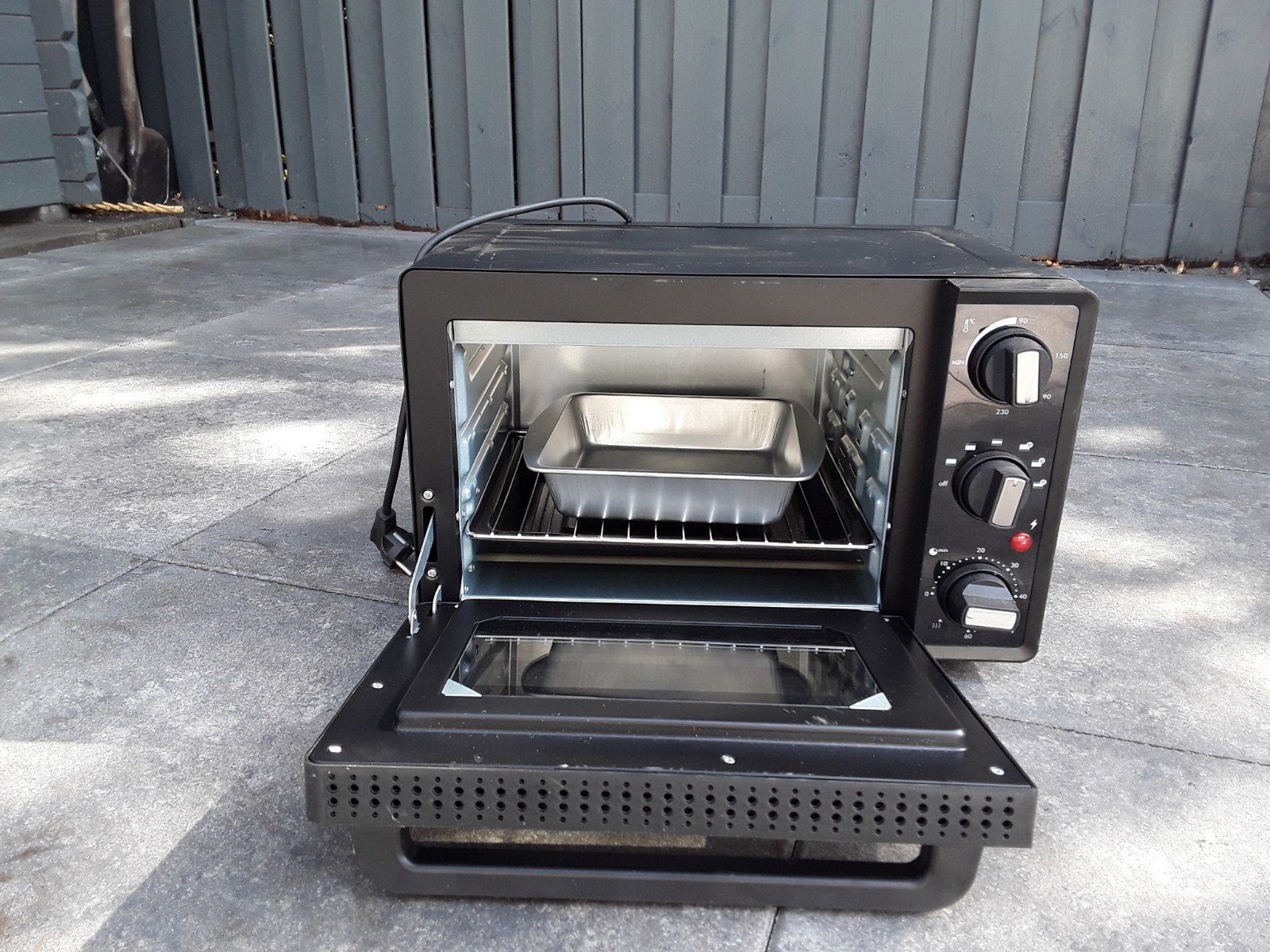camping oven, Ophalen, Gebruikt