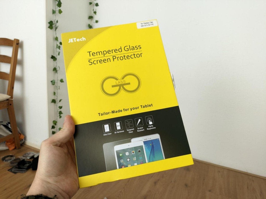 Samsung Galaxy Tab S8+ S7+ S7FE Protection Glass, Computers en Software, Android Tablets, Ophalen, 12 inch, Zo goed als nieuw