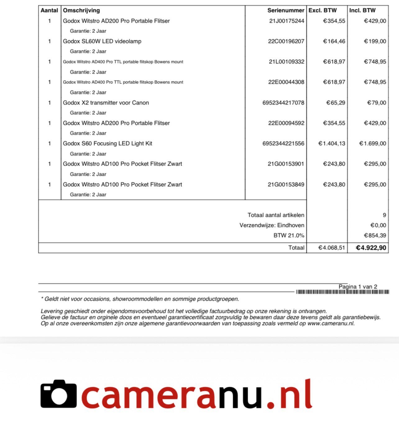 Foto 22 van Godox S60 Focusing LED Light Kit