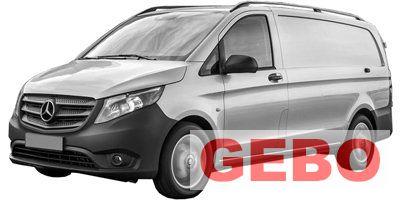 Mercedes Vito Vklasse 2014+ voorfront bumper spatbord motork, -, Voor, Nieuw, 6 maanden garantie