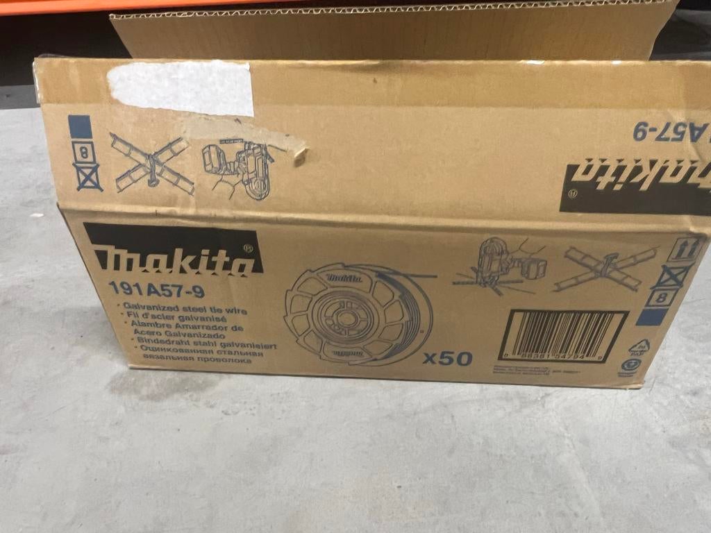 Makita vlecht draad rollen vloerverwarming, Ophalen of Verzenden, Nieuw