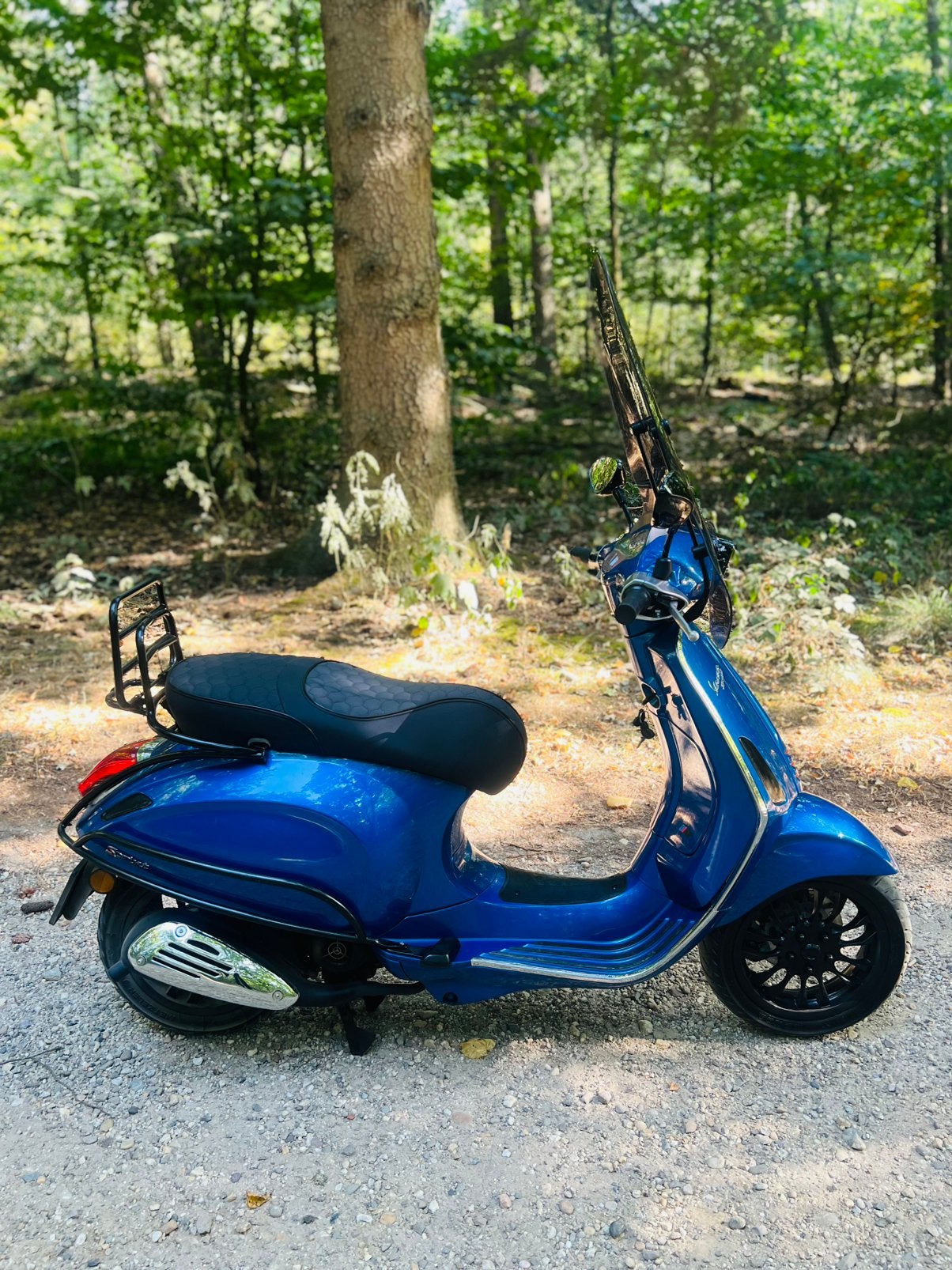 Vespa Sprint 50cc | 4T 2V | Blue Gaiola | Duo RS, Fietsen en Brommers, Ophalen, Gebruikt, Benzine, 50 cc