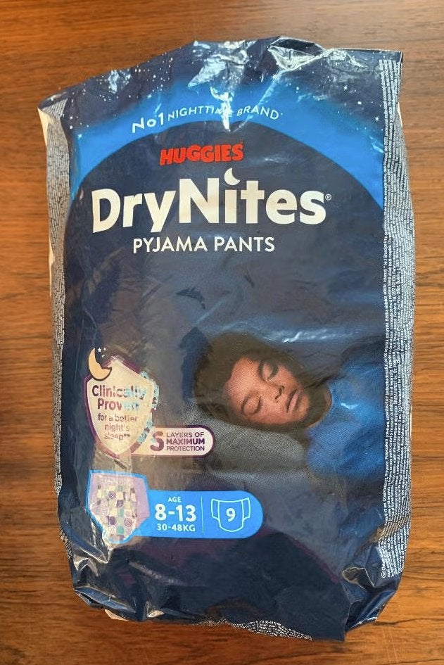 5x Huggies DryNites pyjama pants; 8-13; 30-48 kg, Ophalen of Verzenden, Nieuw